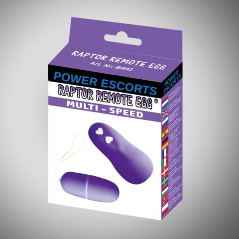 Raptor remote egg purple remote egg POWER ESCORTS