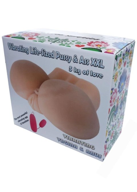 Masturbator-Vibrating Life-Sized Pussy & Ass XXL Boys of Toys Sp. z o.o.