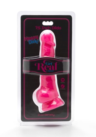 Happy Dicks 7.5in. with Balls Pink SCALA