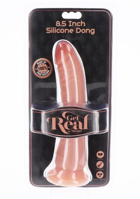 Silicone Dong 8.5 Inch Light skin tone SCALA