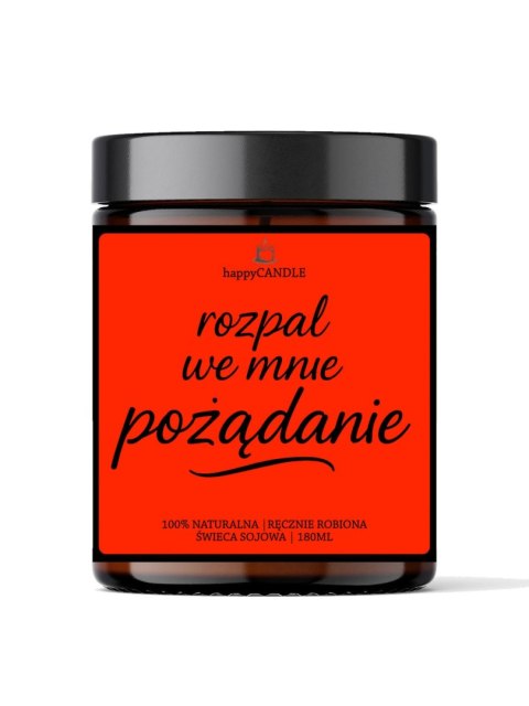 Świeca sojowa ROZPAL WE MNIE POŻĄDANIE Grammi