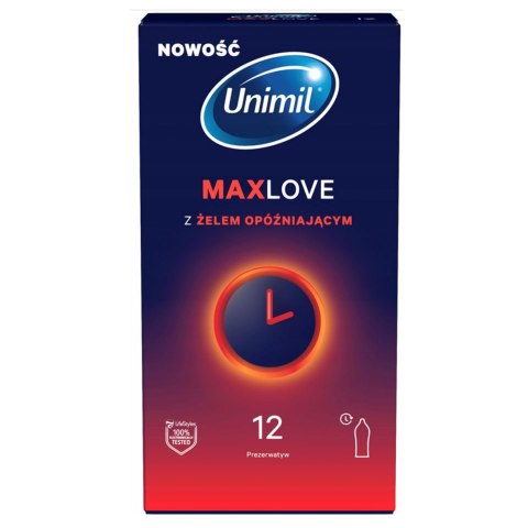 UNIMIL BOX 12 MAX LOVE TIME CONTROL SKYN - UNIMIL Sp. z o.o.