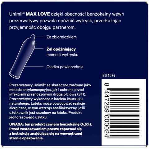 UNIMIL BOX 3 MAX LOVE SKYN - UNIMIL Sp. z o.o.