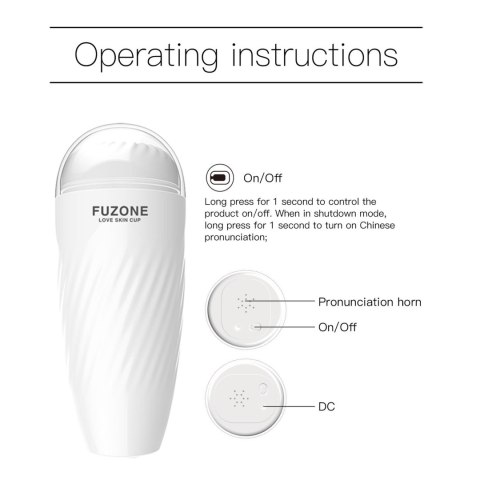Vibrating masturbation cup USB, sensory function Boys of Toys Sp. z o.o.