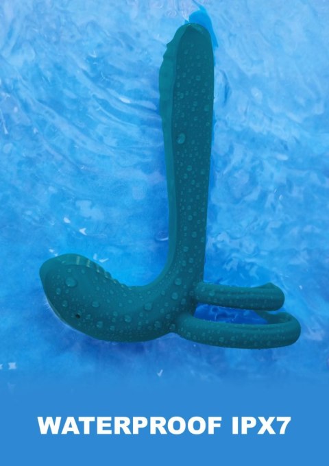 Couples Vibrator Ring Green SCALA