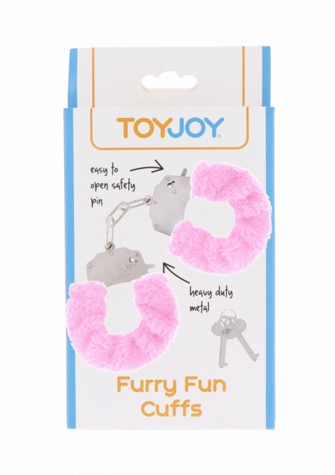 Furry Fun Cuffs Pink SCALA