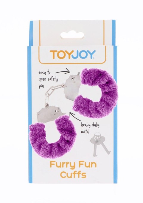Furry Fun Cuffs Purple SCALA