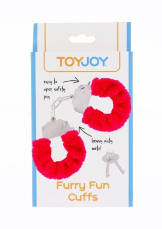 Furry Fun Cuffs Red SCALA