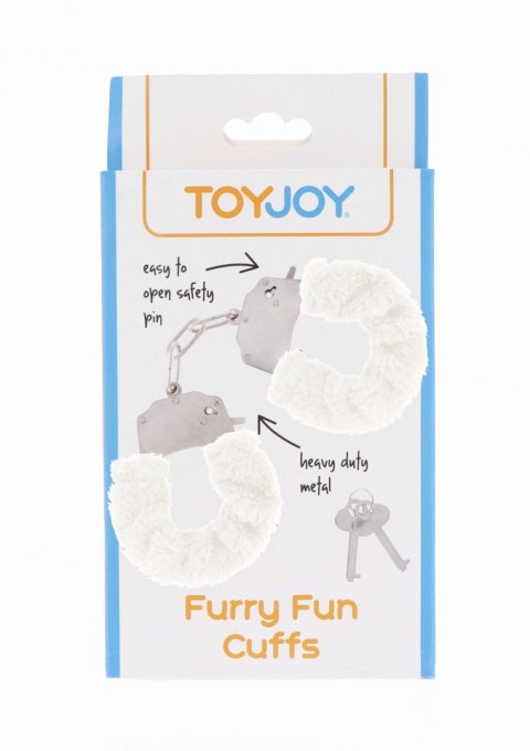 Furry Fun Cuffs White SCALA