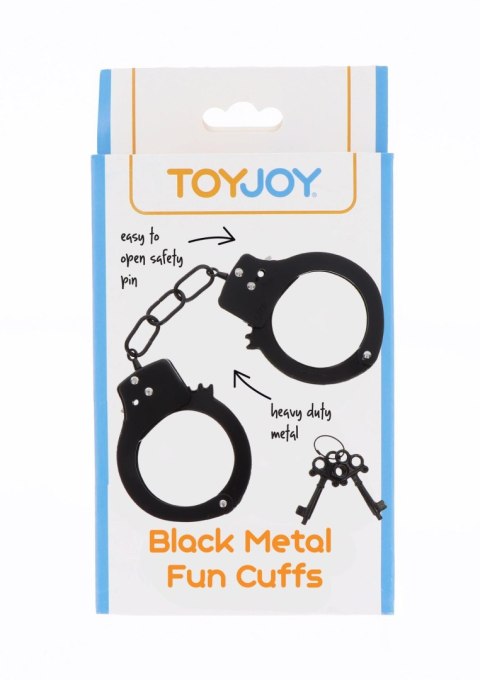 Metal Handcuffs Black SCALA