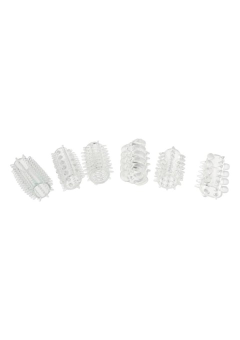 Power Penis Sleeve Set Transparent SCALA