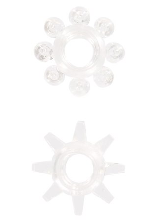 Power Stretchy Rings 2pcs Transparent SCALA