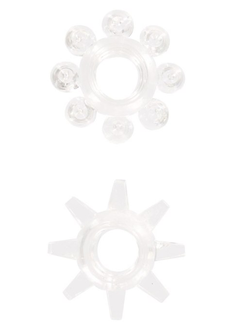 Power Stretchy Rings 2pcs Transparent SCALA