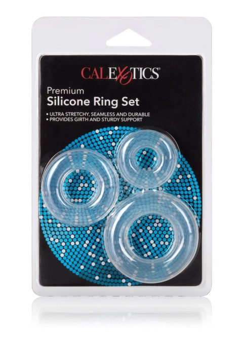 Premium Silicone Ring Set Transparent SCALA