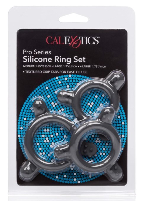 Pro Series Silicone Ring Set Black SCALA