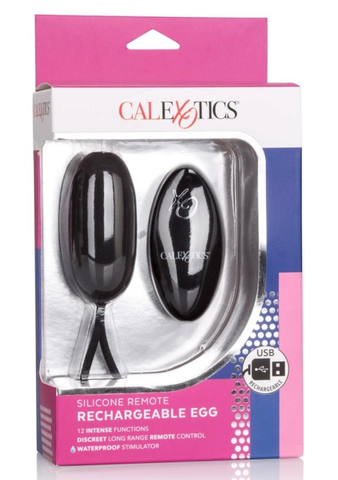Remote Rechargeable Egg Black SCALA