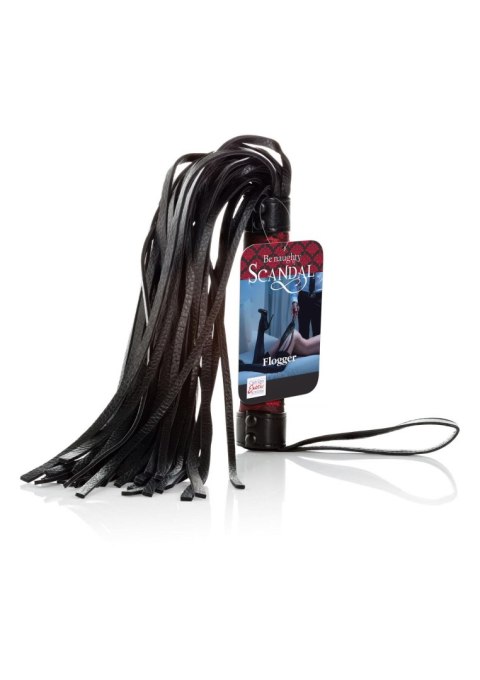 Scandal Flogger With Tag Black SCALA
