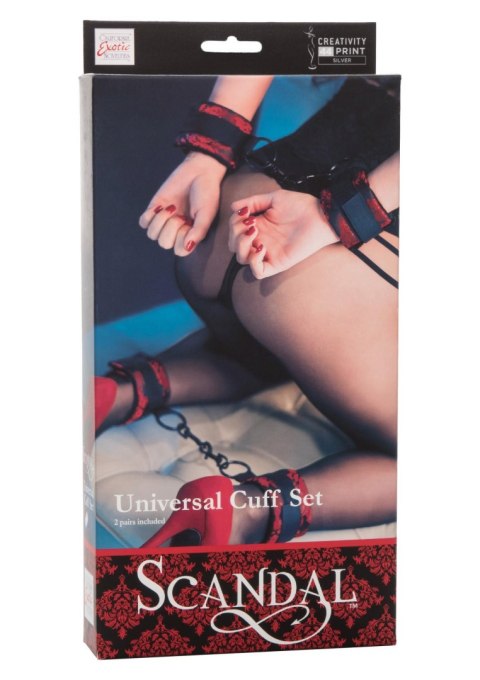 Scandal Universal Cuff Set Black SCALA