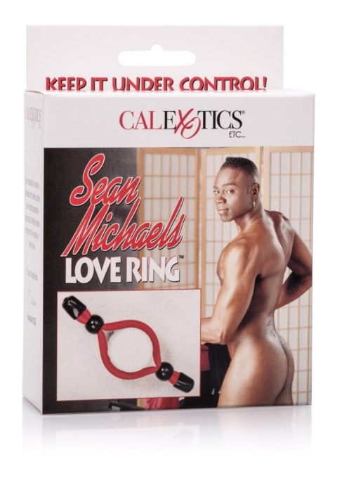 Sean Michaels Love Ring Black SCALA