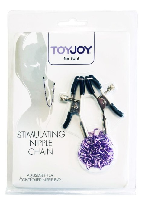 Stimulating Nipple Chain Metal SCALA