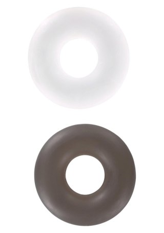 Stud Rings 2pcs Transparent SCALA