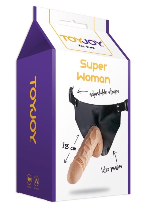 Superwoman Strap-On Light skin tone SCALA