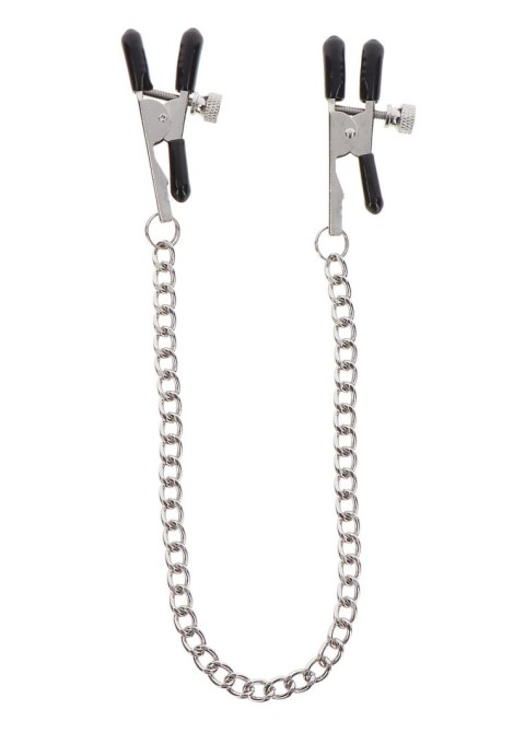 Adjustable Clamps with Chain Silver SCALA