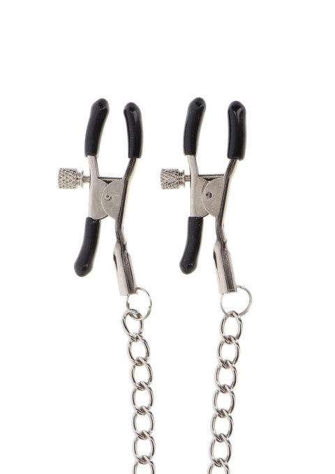 Adjustable Clamps with Chain Silver SCALA
