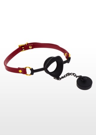Kinky Gag with Plug Red SCALA