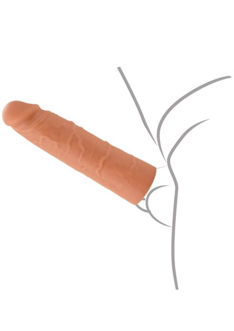 Penis Sleeve Liquid Silicone 15 cm SCALA