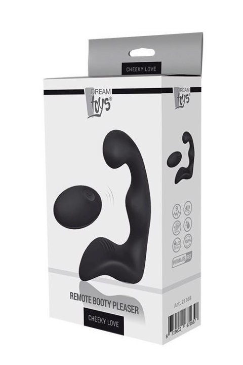 CHEEKY LOVE REMOTE BOOTY PLEASER BLACK TONGA