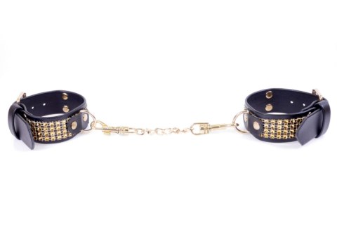 Fetish B - Series Handcuffs with cristals 3 cm Gold Boys of Toys Sp. z o.o.