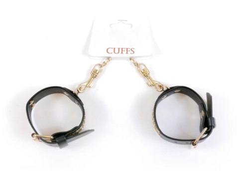 Fetish B - Series Handcuffs with cristals 3 cm Gold Boys of Toys Sp. z o.o.