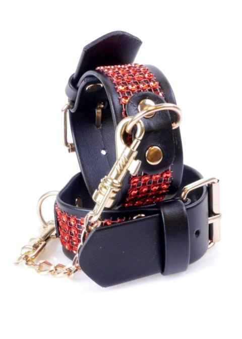 Fetish B - Series Handcuffs with cristals 3 cm Red Line Boys of Toys Sp. z o.o.