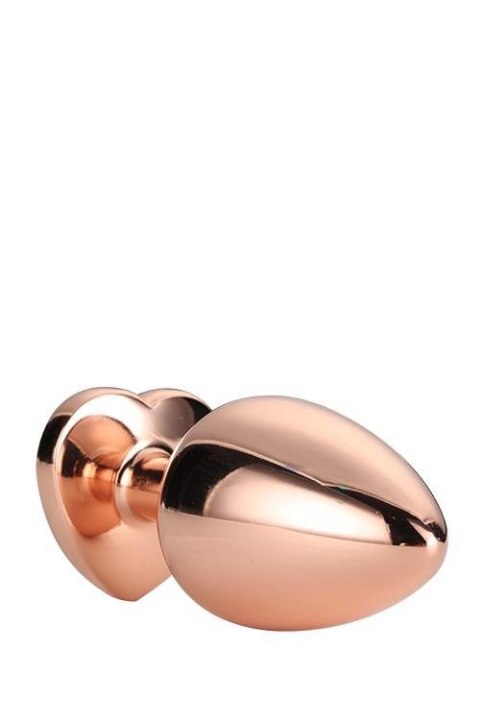 GLEAMING LOVE ROSE GOLD PLUG LARGE TONGA