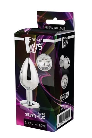 GLEAMING LOVE SILVER PLUG LARGE TONGA