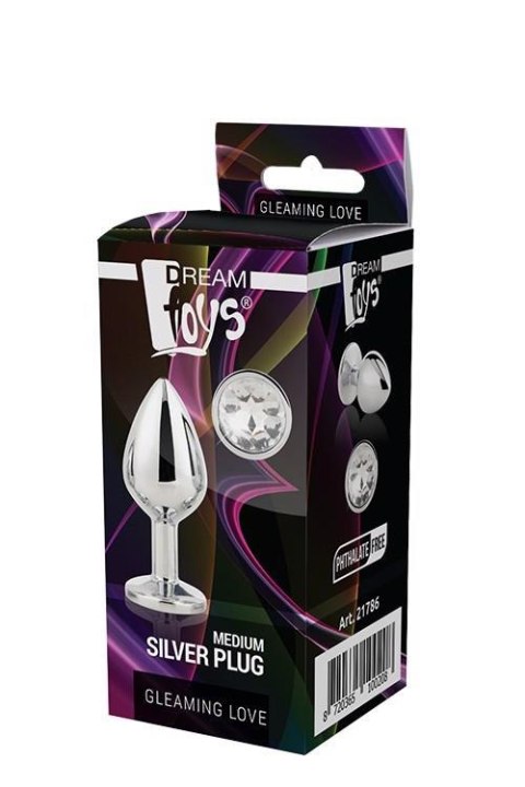 GLEAMING LOVE SILVER PLUG MEDIUM TONGA