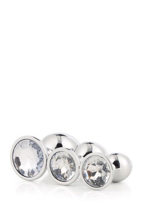 GLEAMING LOVE SILVER PLUG SET TONGA