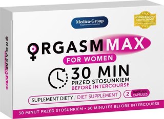 OrgasmMax for Women-2 kapsułki Medica-Group Sp. z o.o.