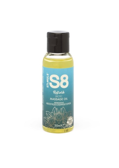 S8 Massage Oil 50ml French Plum & Egyptian Cotton SCALA