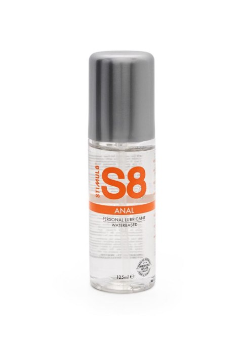 S8 WB Anal Lube 125ml Natural SCALA