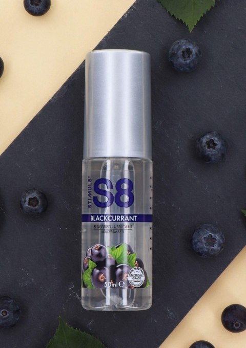 S8 WB Flavored Lube 50ml Blackcurrant SCALA