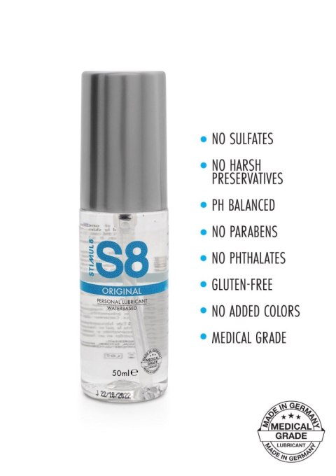S8 Waterbased Lube 50ml Original SCALA