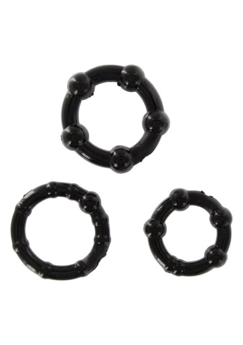 Stay Hard - Three Rings Black SCALA