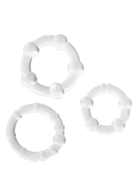 Stay Hard - Three Rings Transparent SCALA