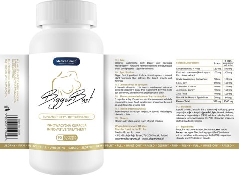 Supl.diety-BigerBust - kapsułki Medica-Group Sp. z o.o.