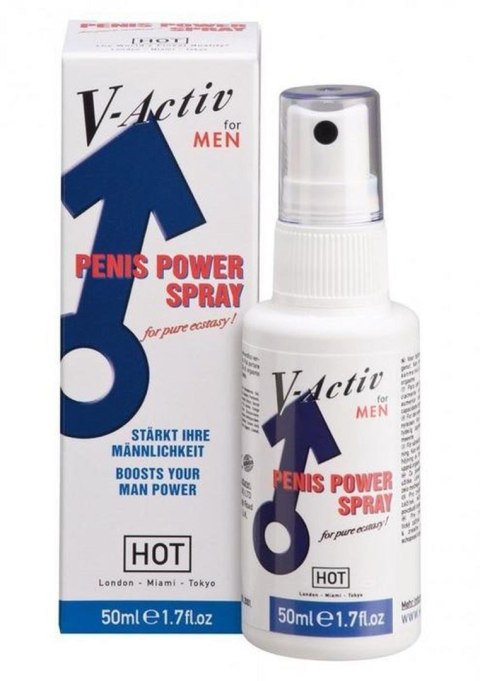 Żel/sprej-V-Activ Penis Power Spray for Men 50ml HOT Productions & Vertriebs GmbH
