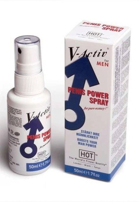 Żel/sprej-V-Activ Penis Power Spray for Men 50ml HOT Productions & Vertriebs GmbH