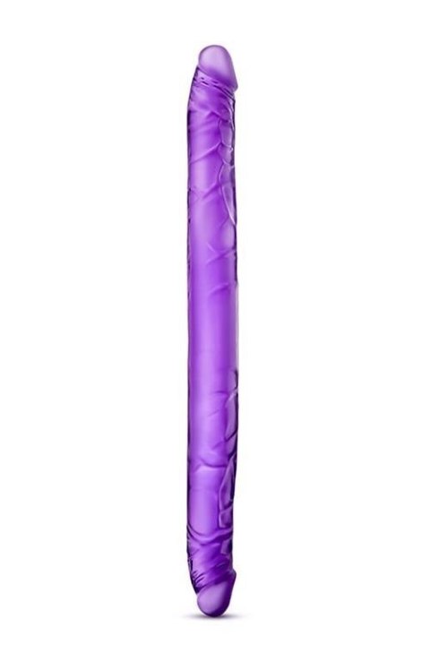 B YOURS 16INCH DOUBLE DILDO PURPLE TONGA