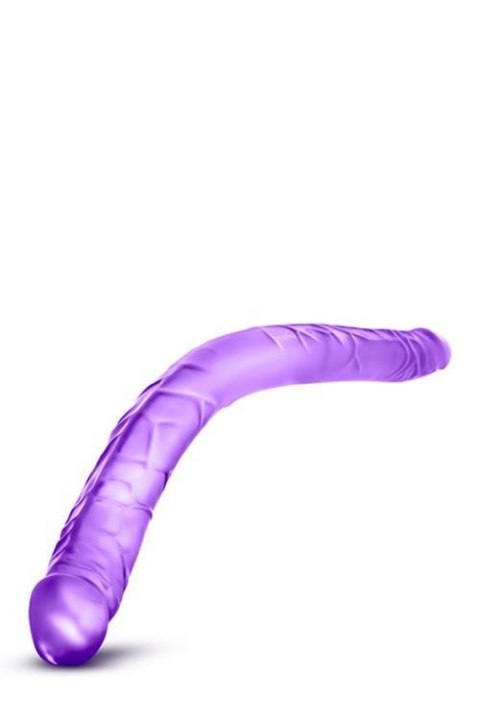 B YOURS 16INCH DOUBLE DILDO PURPLE TONGA